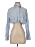 Zara Blue Long Sleeve Blouse Size S - photo 1