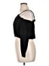 Earthbound Trading Co. 100% Viscose Black 3/4 Sleeve Blouse Size XL - photo 5