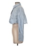 Zara Blue Long Sleeve Blouse Size S - photo 5
