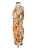 Unbranded Print Gold Cocktail Dress Size Sm - photo 5