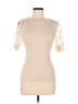 Madison Tan Short Sleeve Top Size M - photo 1