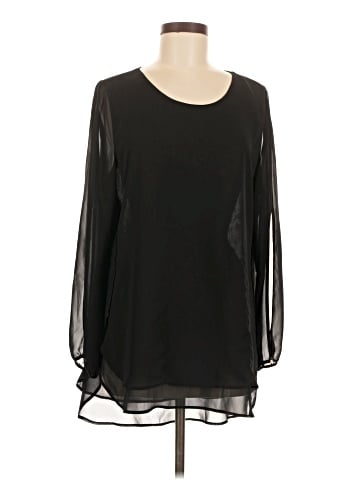Black Label by Chico's Long Sleeve Blouse (view 1)