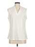 Blooming Jelly Ivory Sleeveless Blouse Size M - photo 1