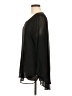 Black Label by Chico's 100% Polyester Black Long Sleeve Blouse Size Med (1) - photo 5
