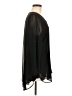 Black Label by Chico's 100% Polyester Black Long Sleeve Blouse Size Med (1) - photo 4