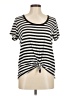 Torrid Black Short Sleeve Top Size Med Plus (00) - photo 1