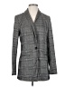 Apt. 9 Plaid Gray Blazer Size S - photo 1