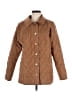 Bridgehampton Isaac Mizrahi Live! Argyle Brown Coat Size M - photo 1