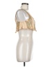 Out From Under 100% Cotton Yellow Sleeveless Top Size M - photo 4