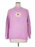 BP. Floral Purple Pullover Sweater Size 1X - photo 1