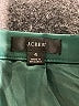 J.Crew 100% Polyurethane Solid Green Formal Skirt Size 4 - photo 4