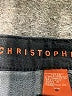Christopher Blue Chevron-herringbone Black Jeans Size 8 - photo 7