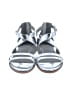 Eileen Fisher Metallic Silver Sandals Size 9 - photo 2