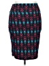Lularoe Chevron-herringbone Teal Casual Skirt Size 2X - photo 1