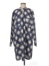 Carmakoma 100% Polyester Plaid Blue Casual Dress Size Med Plus - photo 1