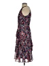 BCBGMAXAZRIA 100% Polyester Floral Blue Cocktail Dress Size 4 - photo 5