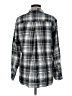 Grayson 100% Lyocell Plaid Gray Long Sleeve Button-Down Shirt Size Med (3) - photo 2