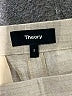Theory Gray Tan Linen Pants Size 2 - photo 3