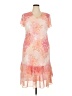 BFA Classics 100% Polyester Tie-dye Pink Cocktail Dress Size 20 (petite) - photo 1