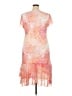 BFA Classics 100% Polyester Tie-dye Pink Cocktail Dress Size 20 (petite) - photo 2