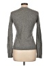 Aqua 100% Cashmere Gray Cashmere Pullover Sweater Size L - photo 2