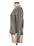 Aqua 100% Cashmere Gray Cashmere Pullover Sweater Size L - photo 5