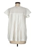 Assorted Brands White Short Sleeve Blouse Size M - photo 2