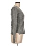 Aqua 100% Cashmere Gray Cashmere Pullover Sweater Size L - photo 4