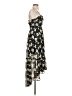 Mi ami 100% Polyester Floral Black Cocktail Dress Size XS - photo 4