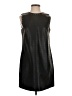 Zara Basic Metallic Black Cocktail Dress Size S - photo 1
