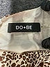 Do & Be 100% Polyester Animal Print Brown Long Sleeve Blouse Size M - photo 7