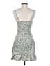 Missguided 100% Polyester Print Green Cocktail Dress Size 0 - photo 2
