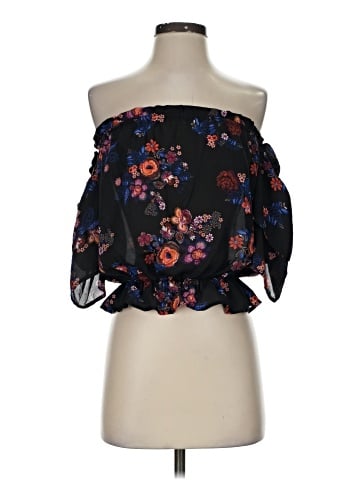 Lily White 3/4 Sleeve Blouse (view 1)