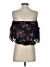Lily White 100% Polyester Black 3/4 Sleeve Blouse Size S - photo 2