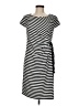 Spense Stripes Black Casual Dress Size 8 - photo 1
