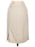 Unbranded Solid Ivory Formal Skirt Size 6 (petite) - photo 2