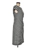 Spense Stripes Black Casual Dress Size 8 - photo 4