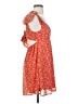 Altar'd State 100% Polyester Hearts Orange Cocktail Dress Size S - photo 4