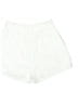 Kensie 100% Cotton Solid White Shorts Size 10 - photo 2