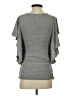 Isabel Maternity Gray Short Sleeve Top Size S - photo 2