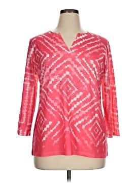 Jane Ashley 3/4 Sleeve Blouse (view 1)