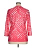 Jane Ashley Pink 3/4 Sleeve Blouse Size XL - photo 2