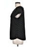 Diana Belle Polka Dots Black Short Sleeve Top Size L - photo 5