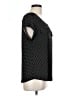 Diana Belle Polka Dots Black Short Sleeve Top Size L - photo 4
