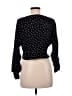 PrettyLittleThing Polka Dots Black Long Sleeve Blouse Size 10 - photo 2