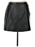 Muubaa 100% Leather Black Leather Skirt Size 10 - photo 2