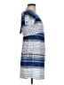 Ela 100% Polyester Print Blue Casual Dress Size 6 - photo 4