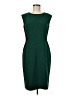 Kasper Color Block Green Cocktail Dress Size 6 - photo 1