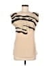 Ann Taylor LOFT Tan Short Sleeve Top Size M - photo 1