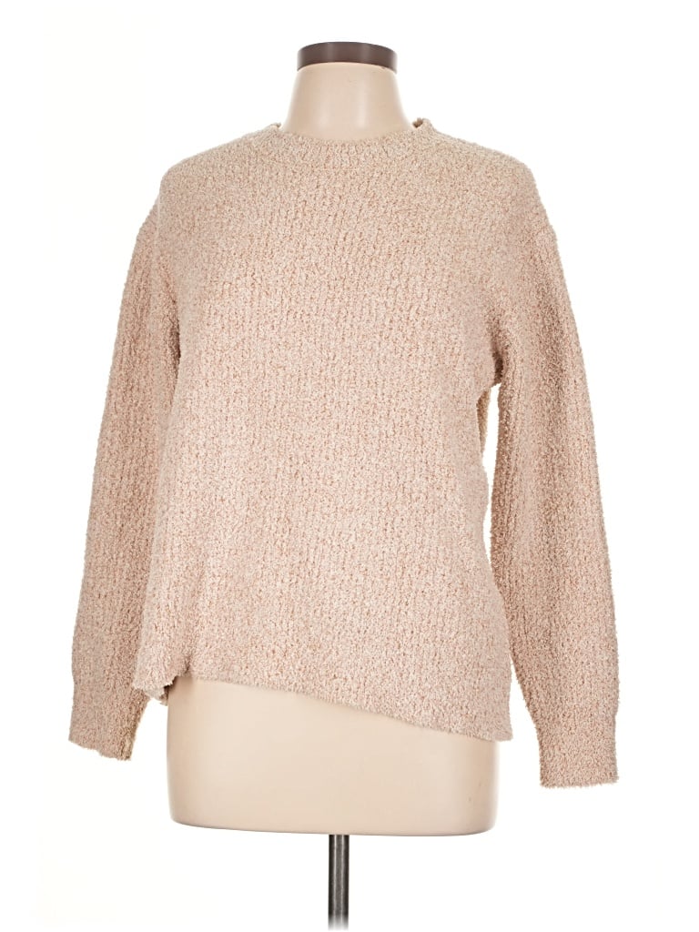 Pre-owned Time And Tru Pullover Sweater In Tan